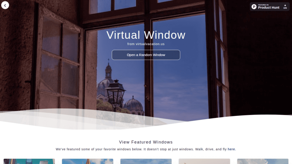 Virtual Window - Explore window views from different cities