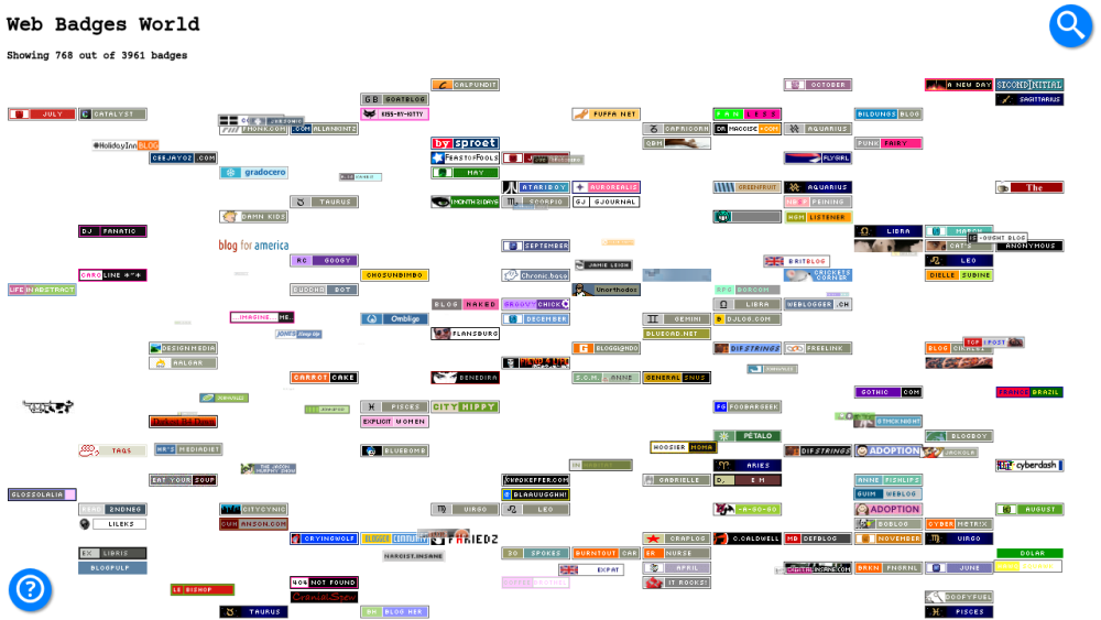 Web Badges World | The ultimate archive of 80x15 pixel button art