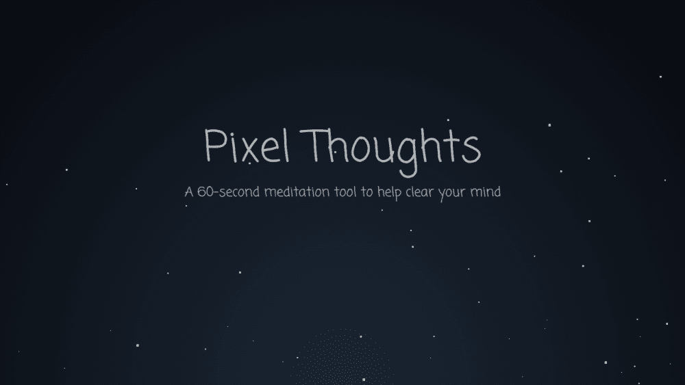 A 60-second meditation tool to help clear your mind