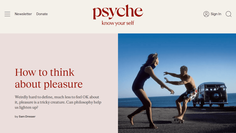 How to think about pleasure | Psyche Guides