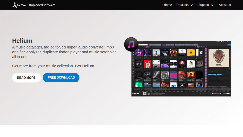 Manage your ever growing music collection