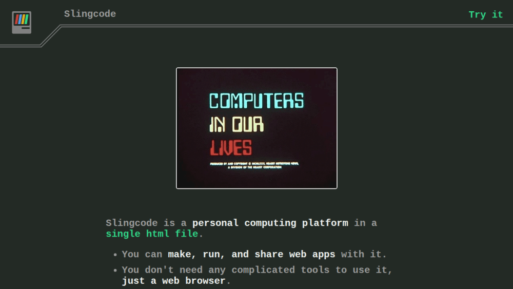 Slingcode