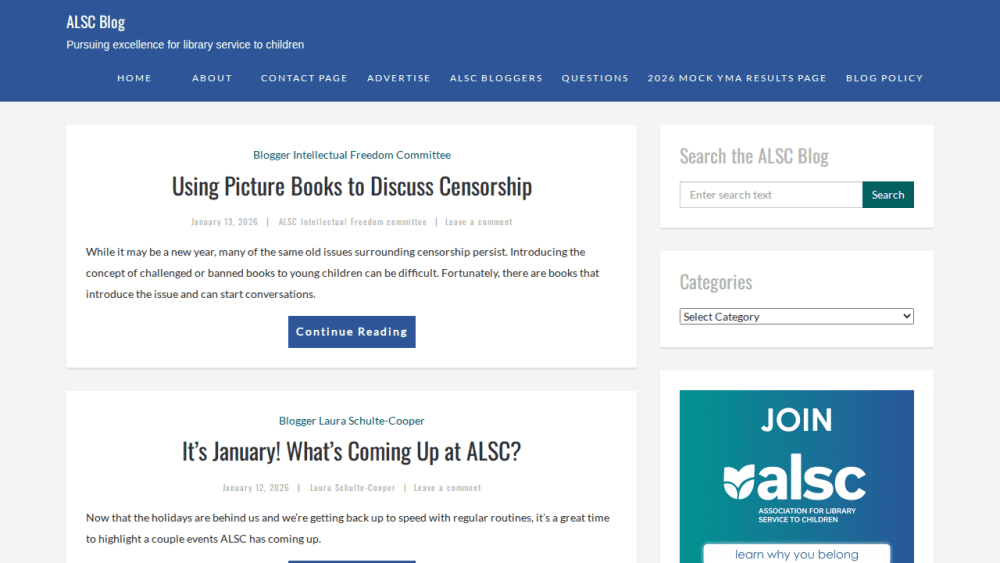 ALSC Blog