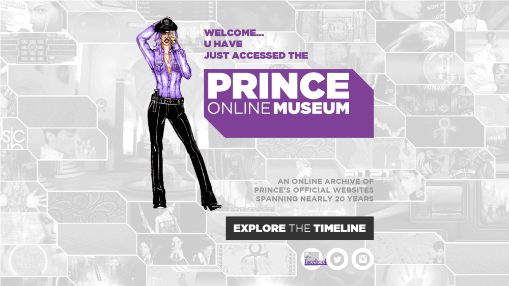 The Prince Online Museum | An online archive of Prince's Official Websites spanning 20 years