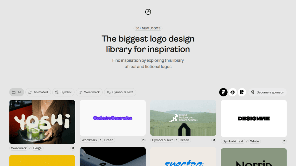 Logo System - Get inspiration by exploring a library of 900+ logo designs for inspiration