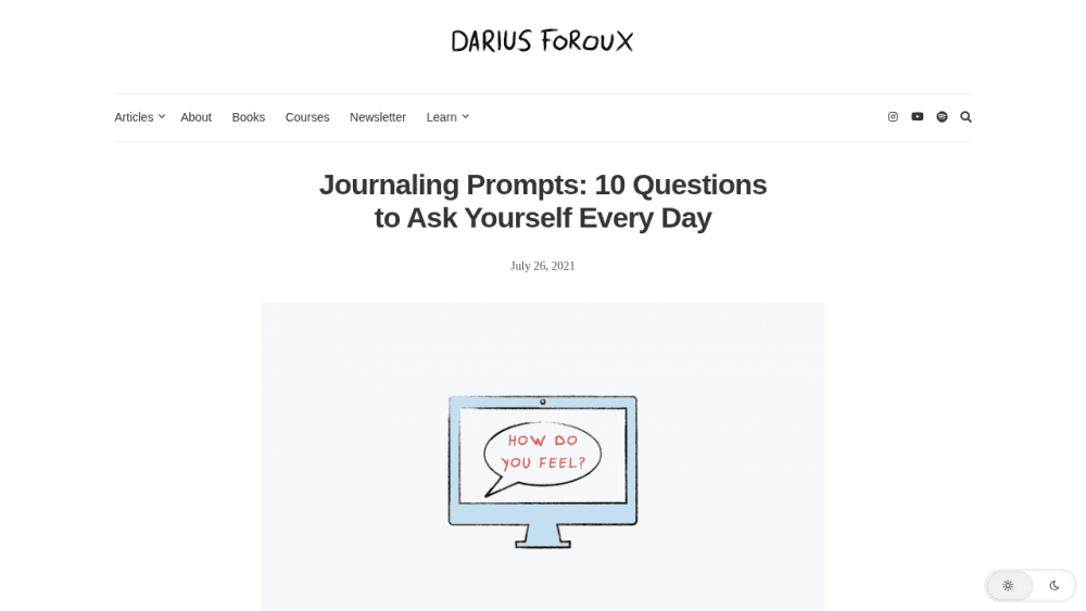 Journaling Prompts: 10 Questions To Ask Yourself Every Day
