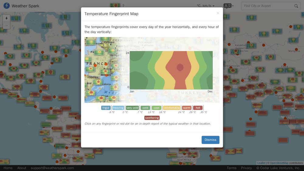 The Weather Year Round Anywhere on Earth - Weather Spark