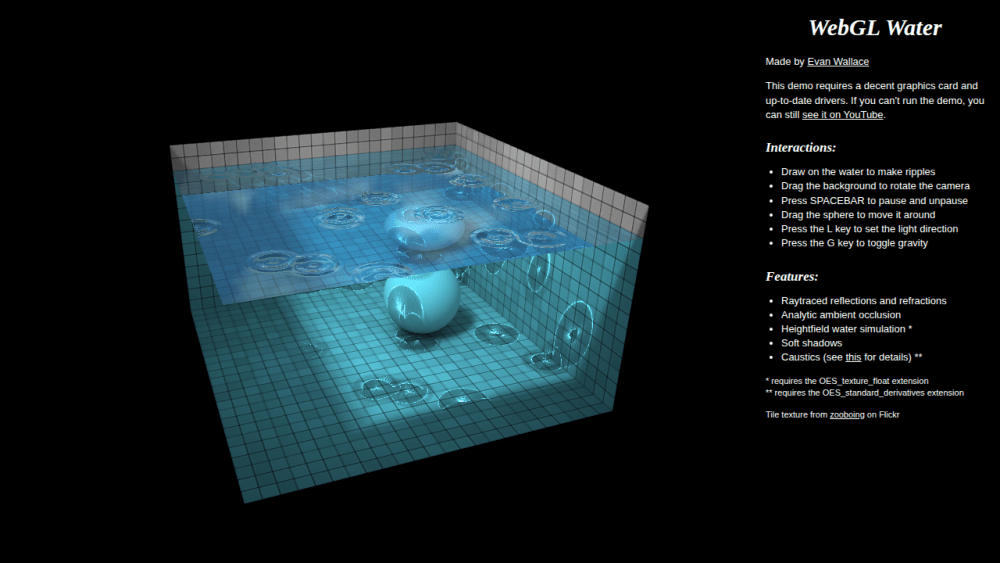 WebGL Water