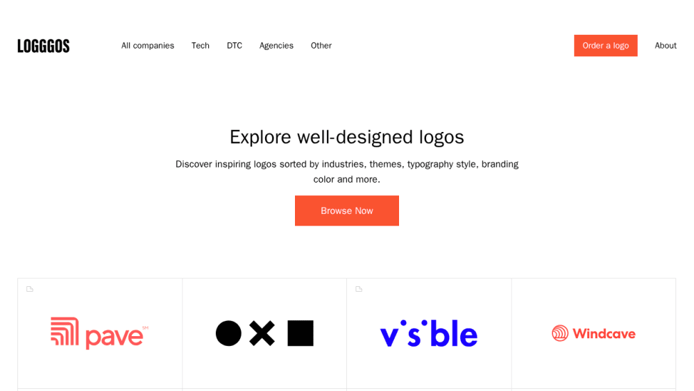 Logggos — Well-Designed Logos for Your Inspiration