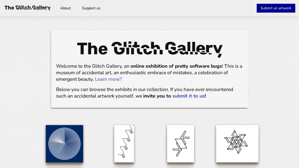 The Glitch Gallery