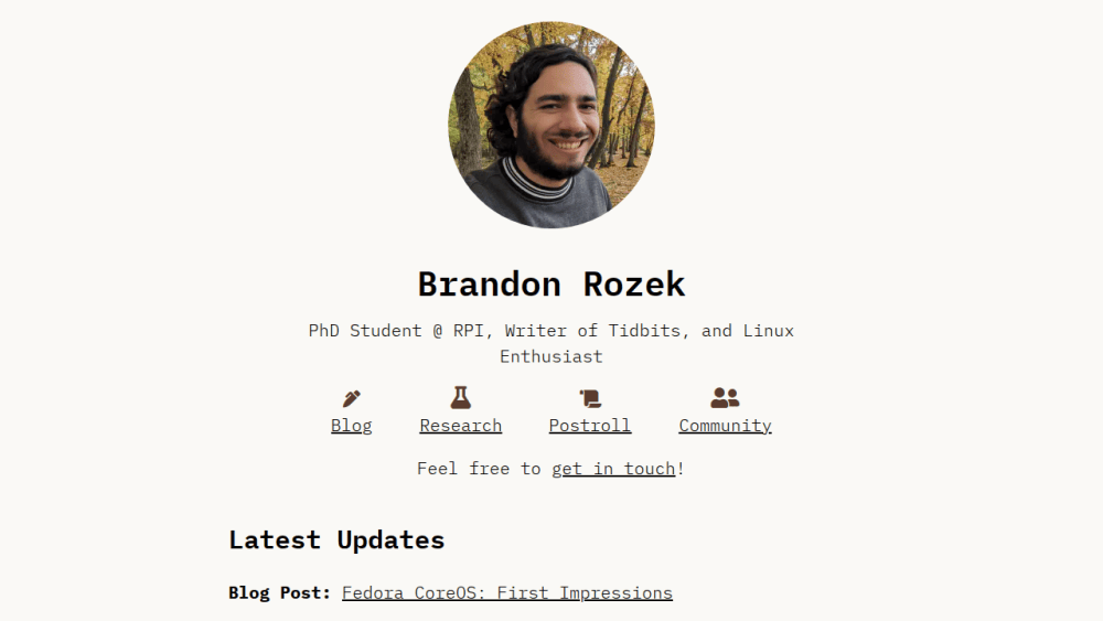 Brandon Rozek