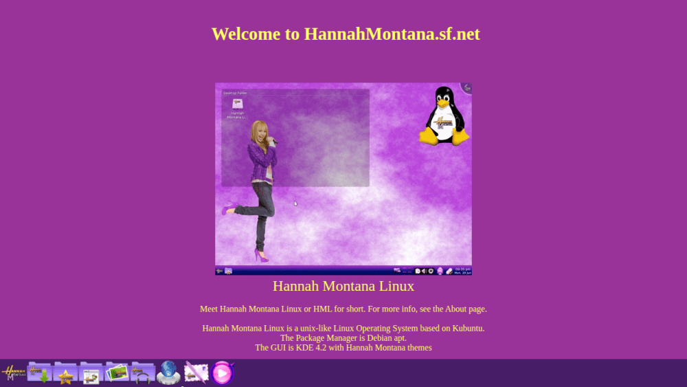 Welcome to HannahMontana.sf.net