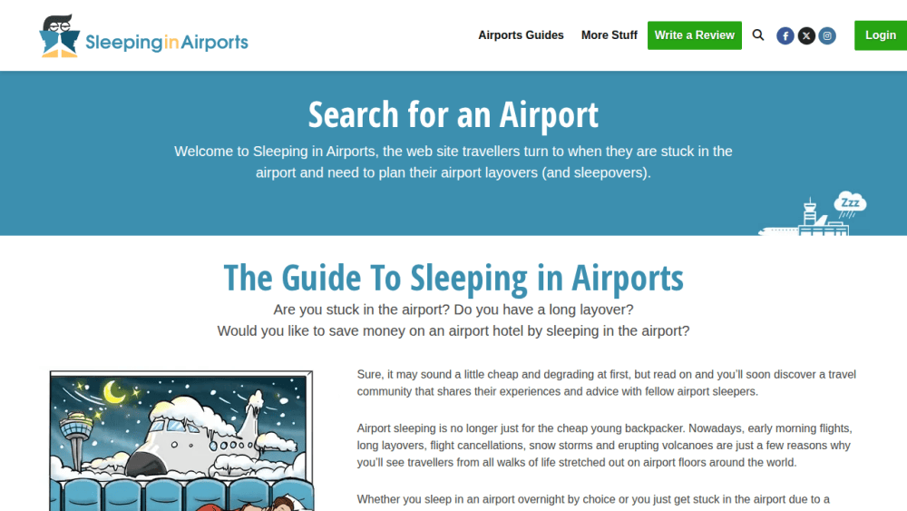 The Guide to Sleeping in Airports