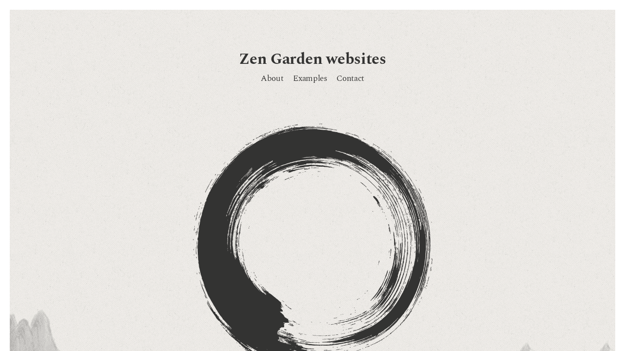 Zen Garden websites