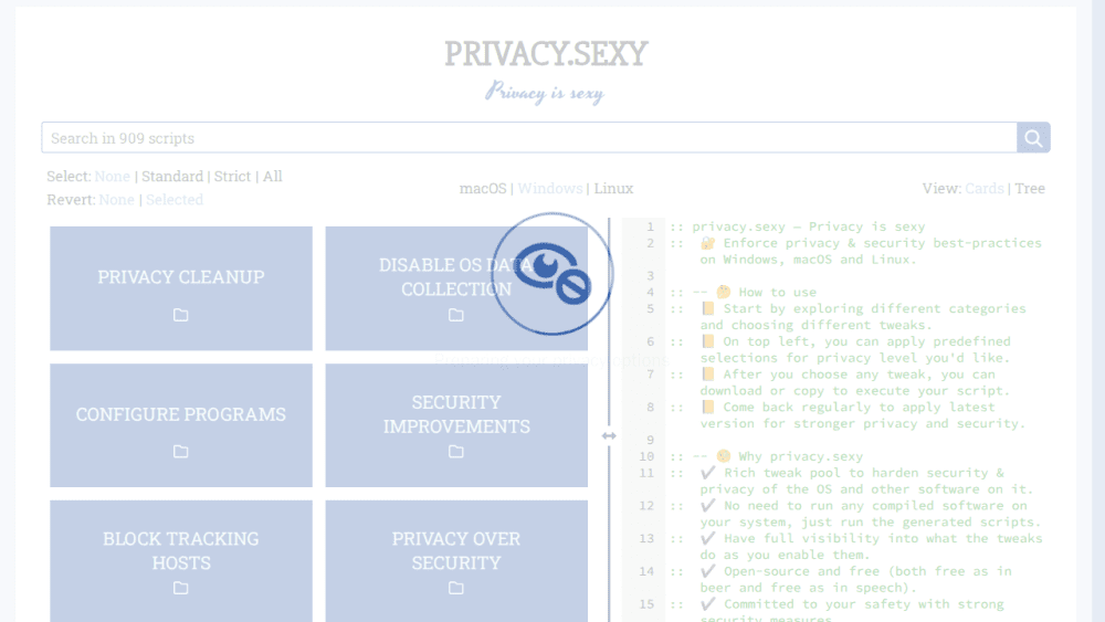Privacy is sexy - Enforce privacy & security on Windows and macOS