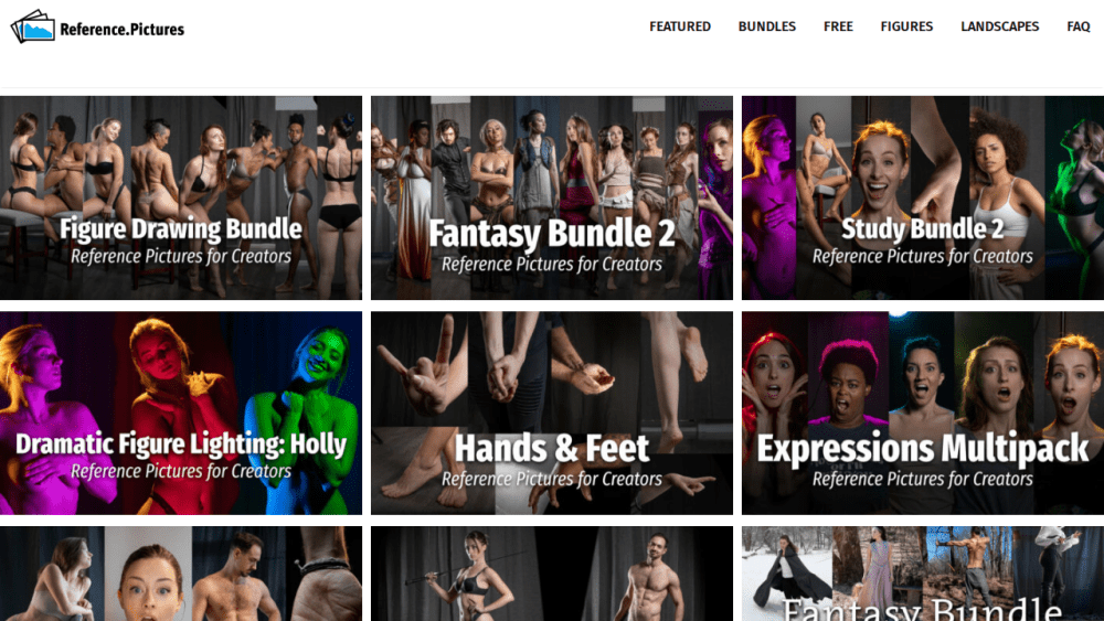 Reference.Pictures - The Best Pose Reference and Stock Photos for Artists