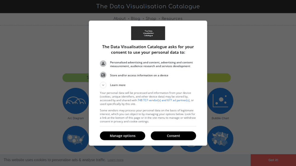 The Data Visualisation Catalogue