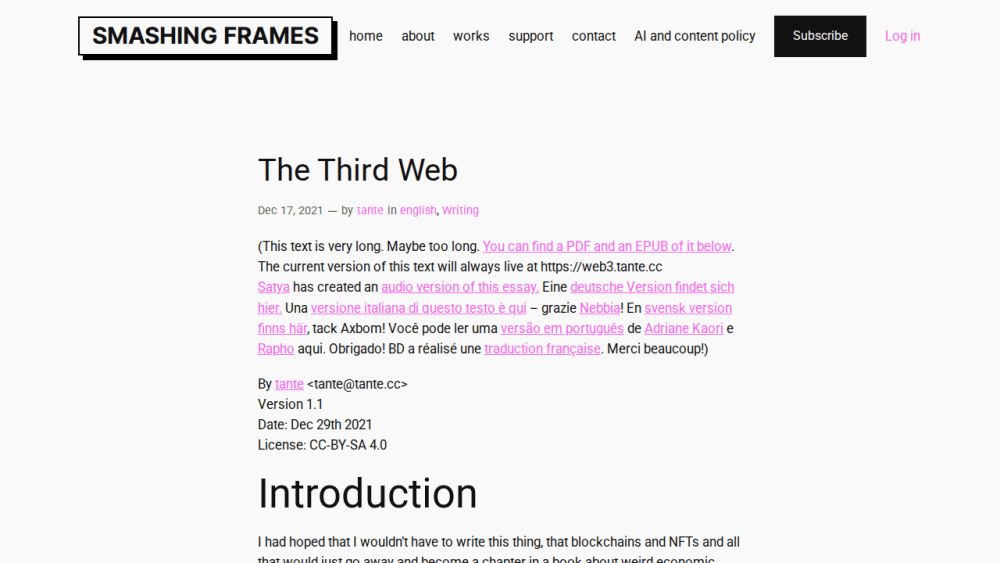 The Third Web