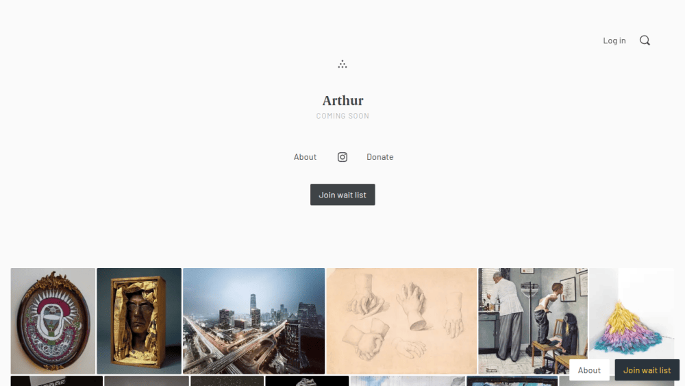 Arthur.io • A Digital Museum