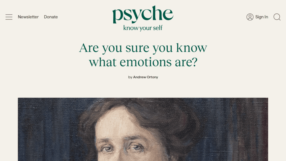 Are you sure you know what emotions are? | Psyche Ideas