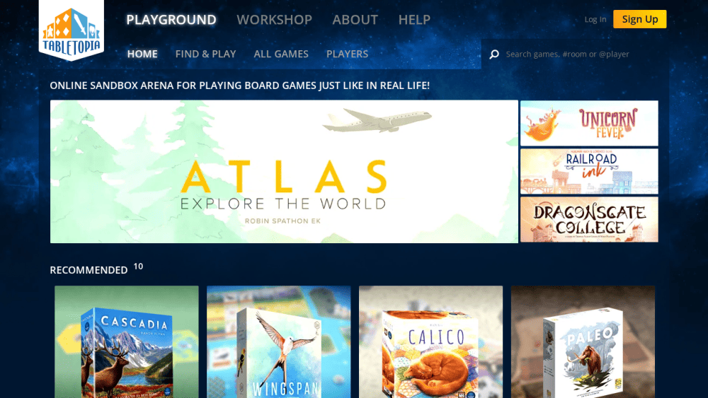 Play 1700+ Board Games Online for Free • Tabletopia