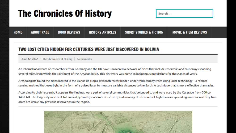 Two Lost Cities Hidden For Centuries Were Just Discovered In Bolivia | THE CHRONICLES OF HISTORY