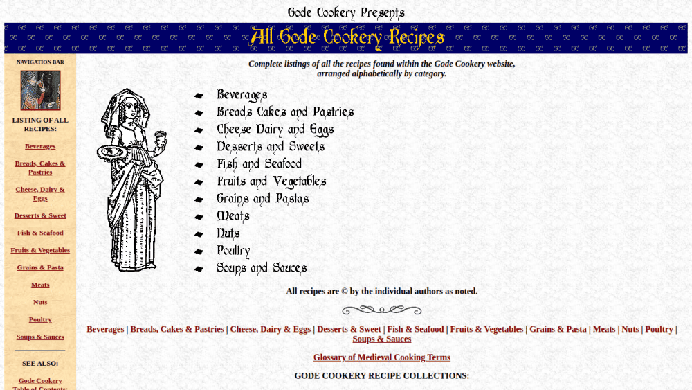 All Gode Cookery Recipes