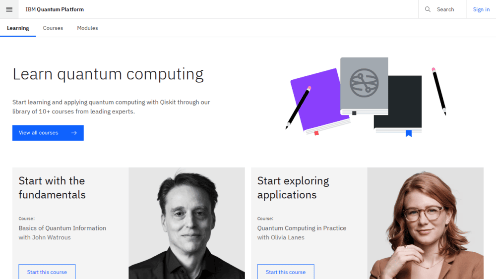 IBM Quantum Learning
