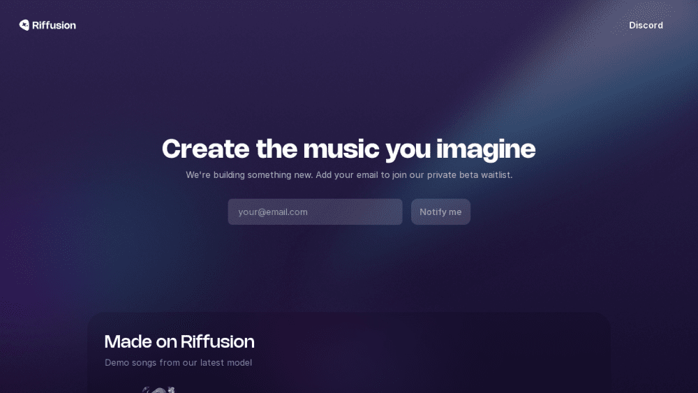 Riffusion