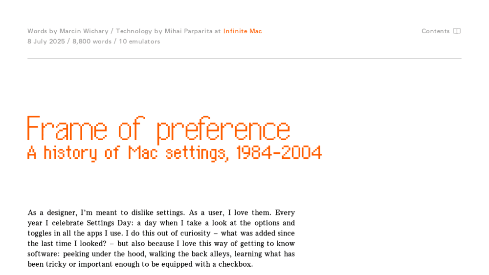 Frame of preference – Aresluna