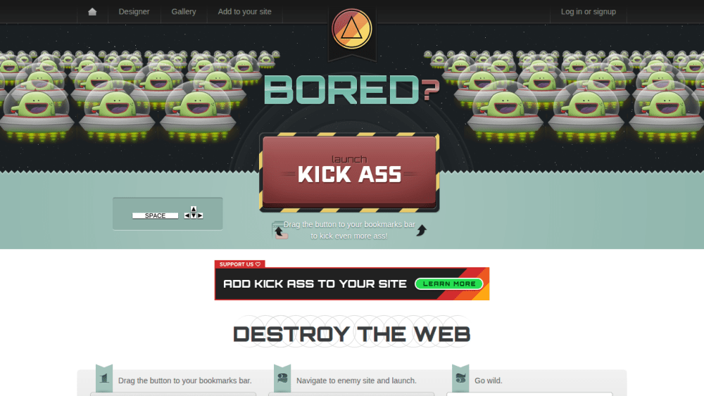Kick Ass - Destroy the web