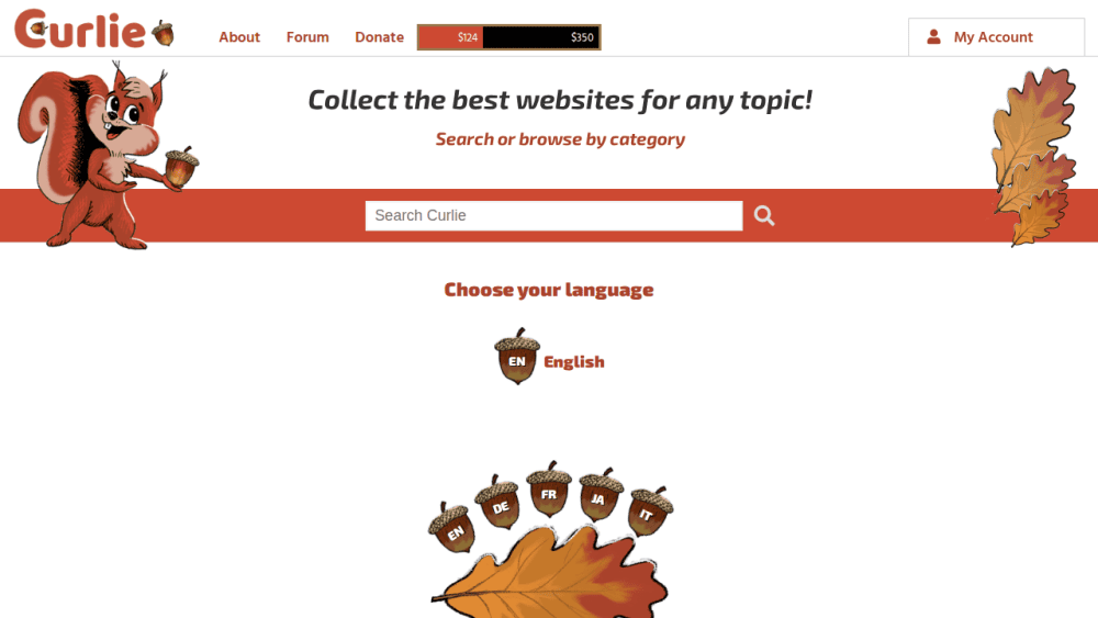 Curlie - The Collector of URLs