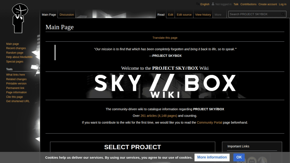 PROJECT SKYBOX