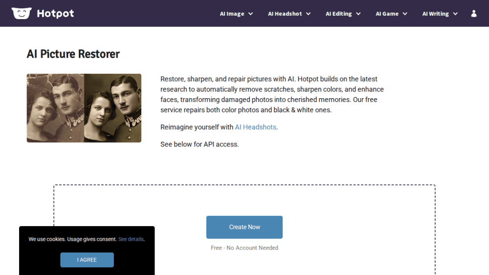 Restore pictures: remove scratches, sharpen colors, and enhance faces with AI - Hotpot.ai
