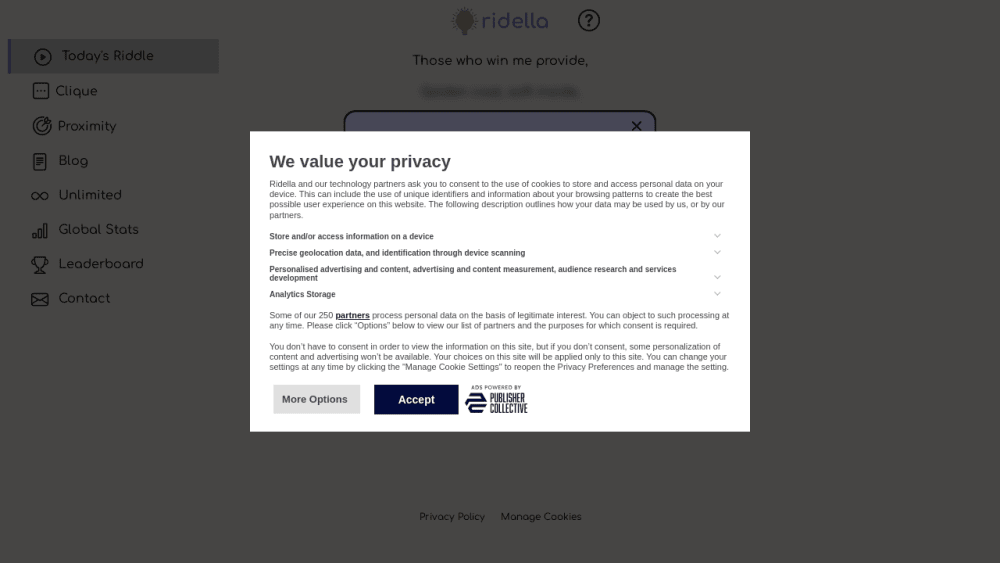 Ridella - Daily Riddle Game
