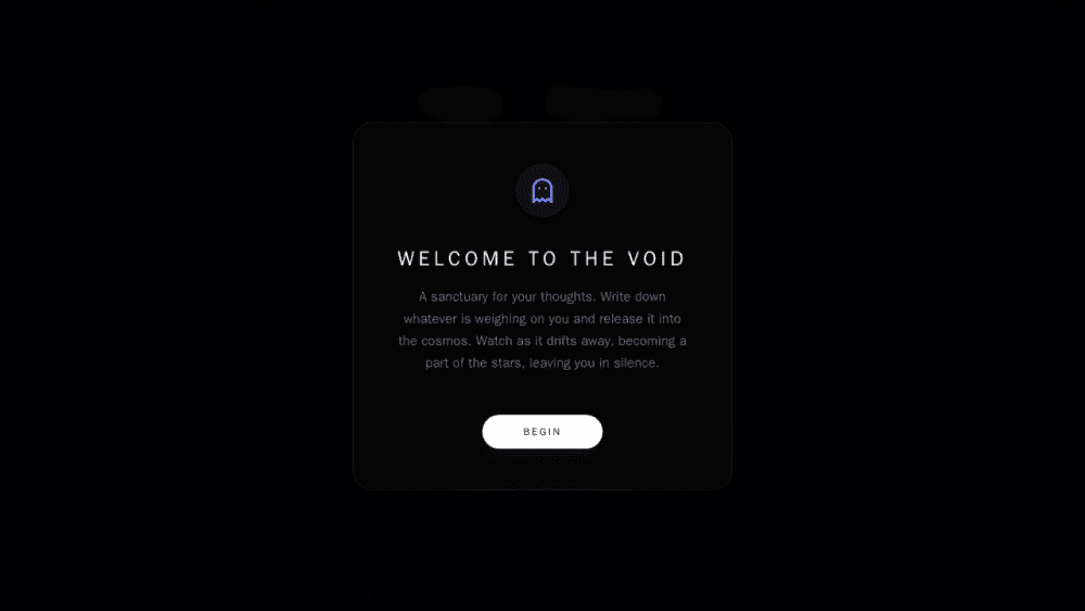 The Void | Release Your Troubles