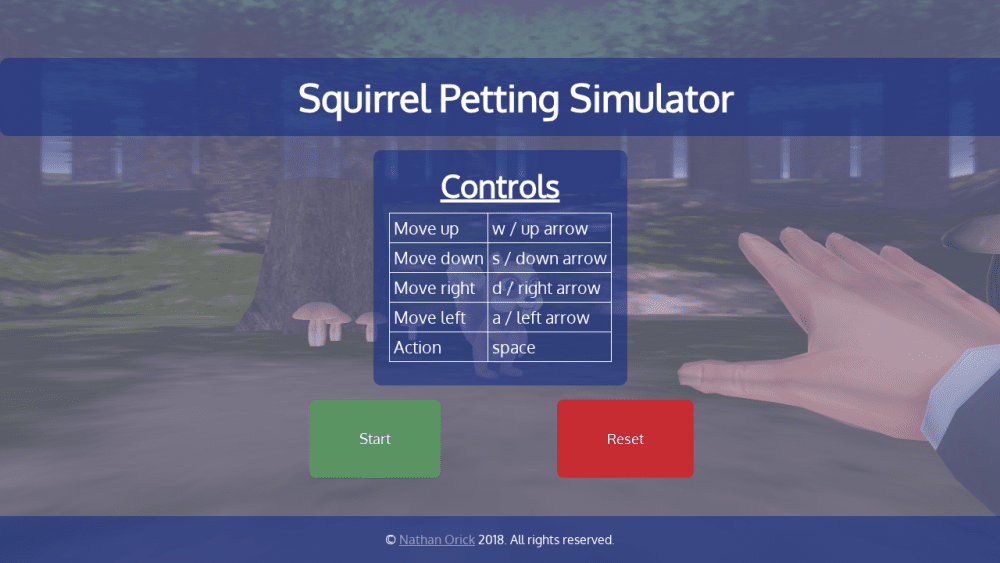 Squirrel Petting Simulator